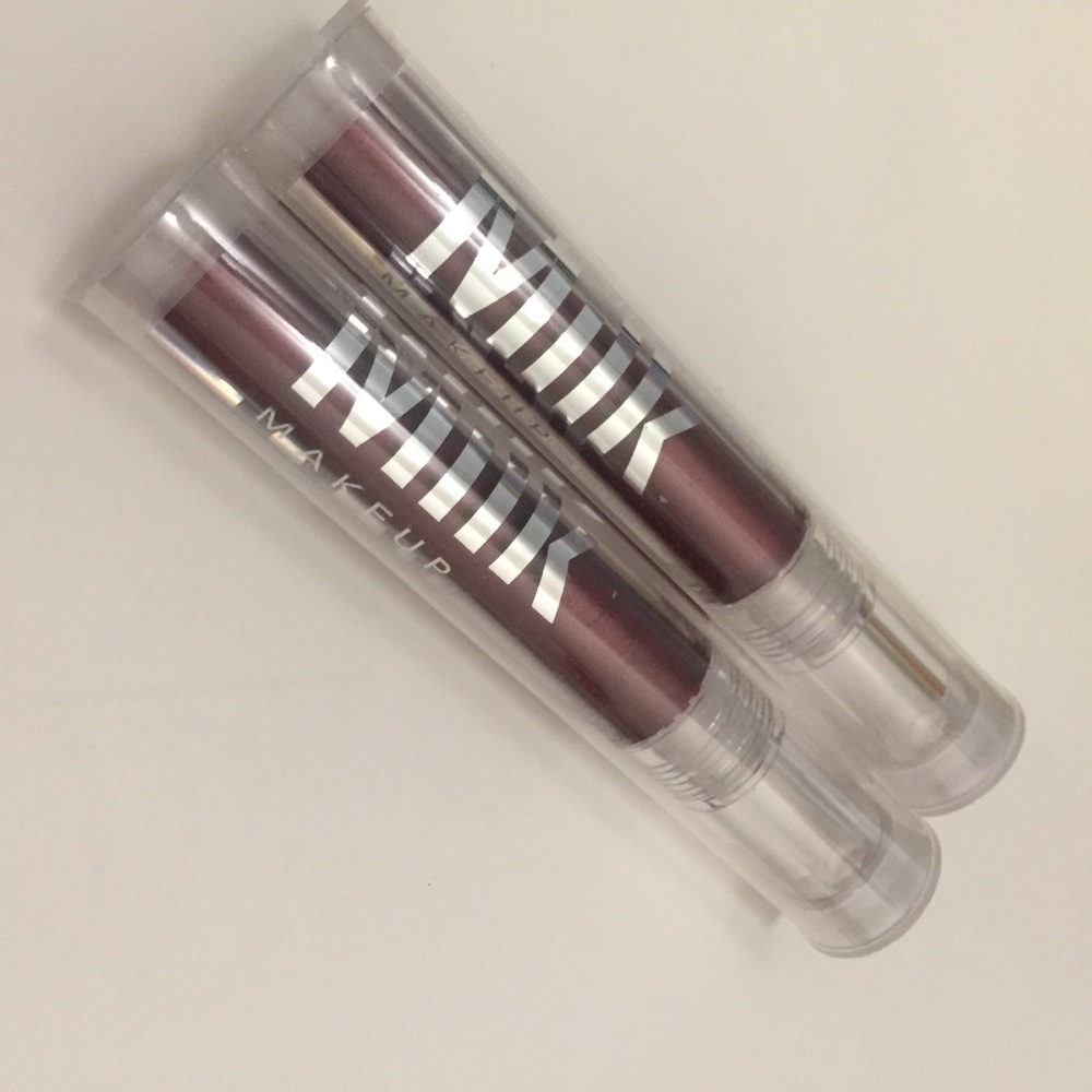 2 x milk lip metal